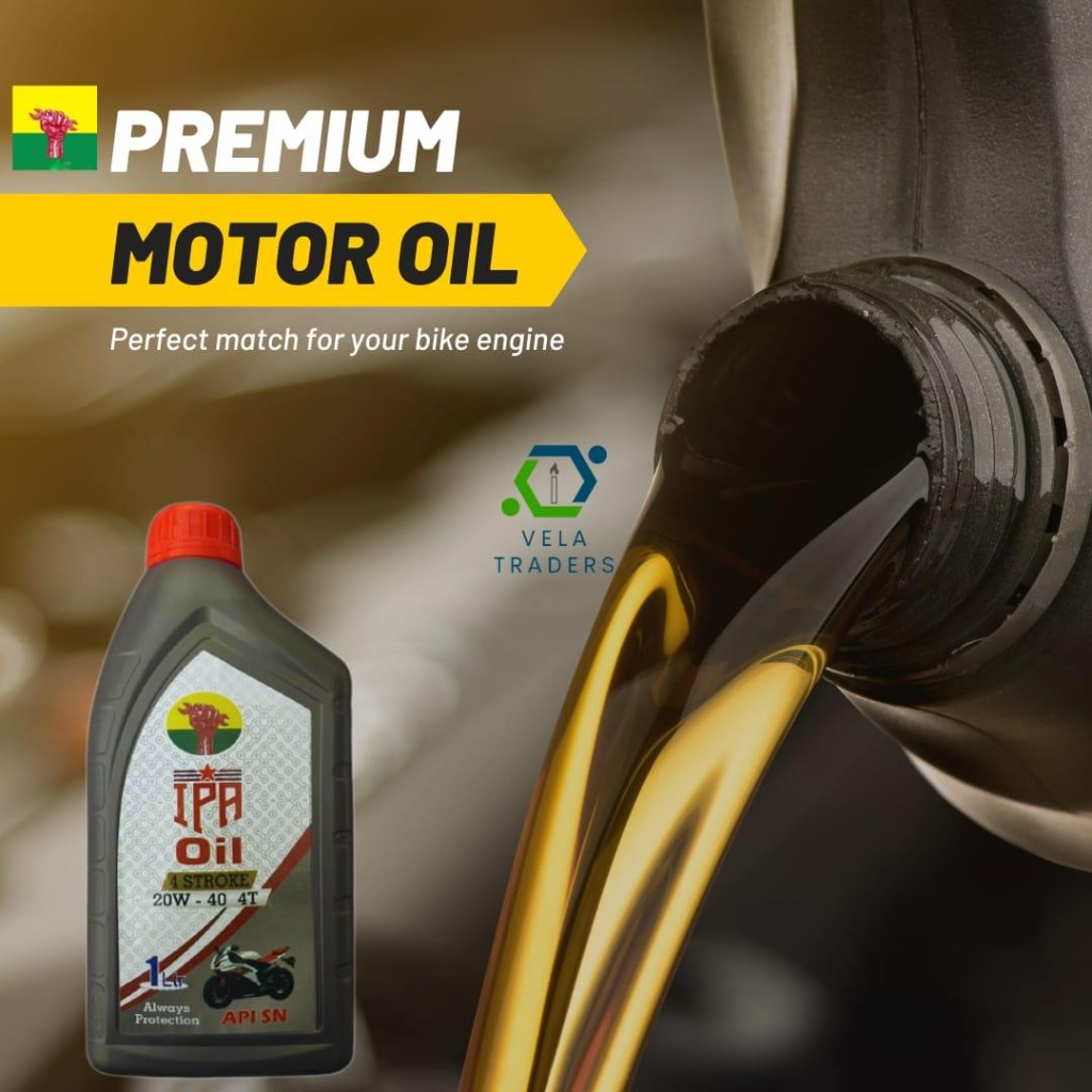 Premium Motor Oil Banner